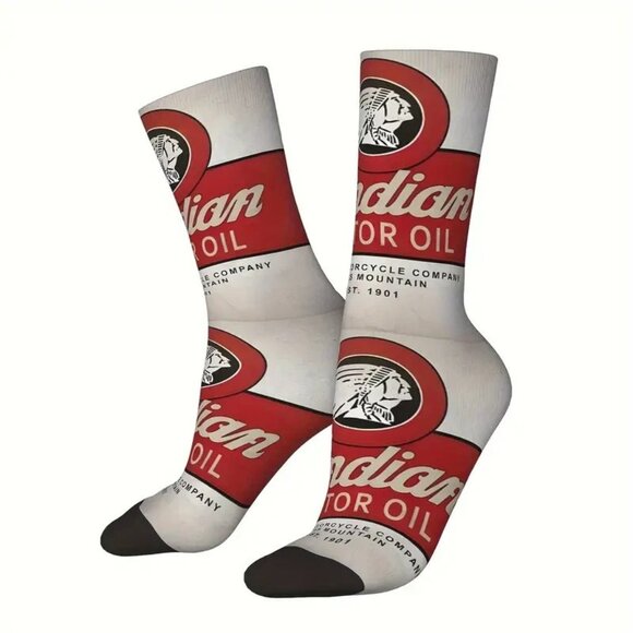 NEW / Indian Motorcycle Gift Lot of 3 (Three) Beenie, Gaiter & Socks  (2C1) - Picture 3 of 14